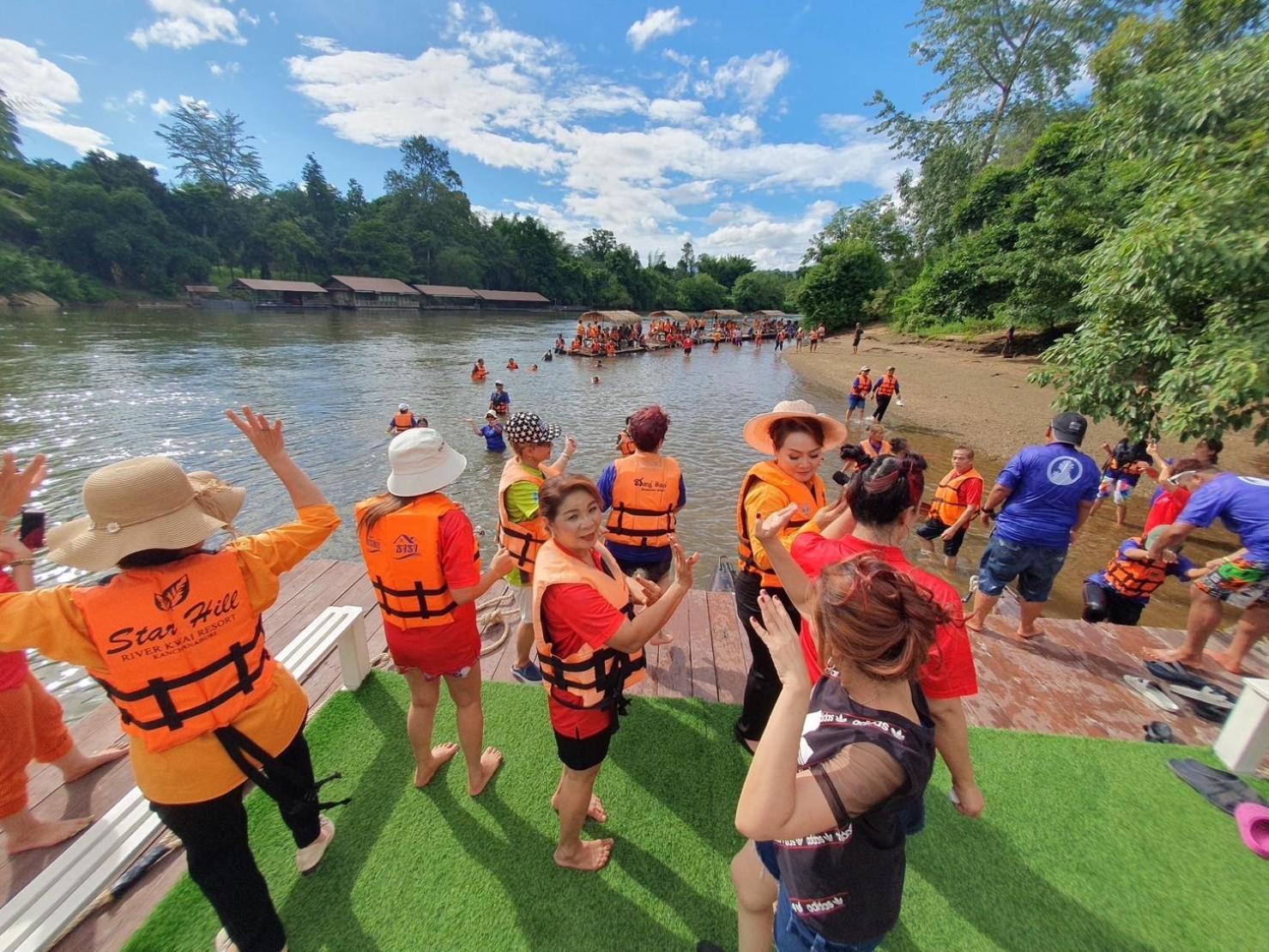 Star Hill River Kwai Resort Ban Kaeng Raboet Bagian luar foto